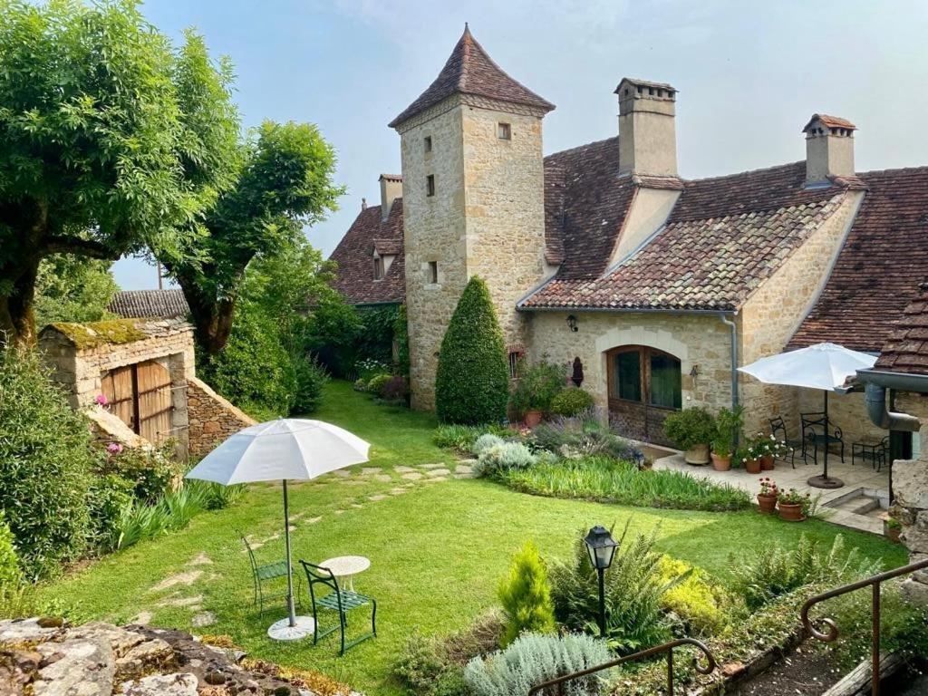Bed and Breakfast Manoir De Rieuzal Loubressac Екстер'єр фото