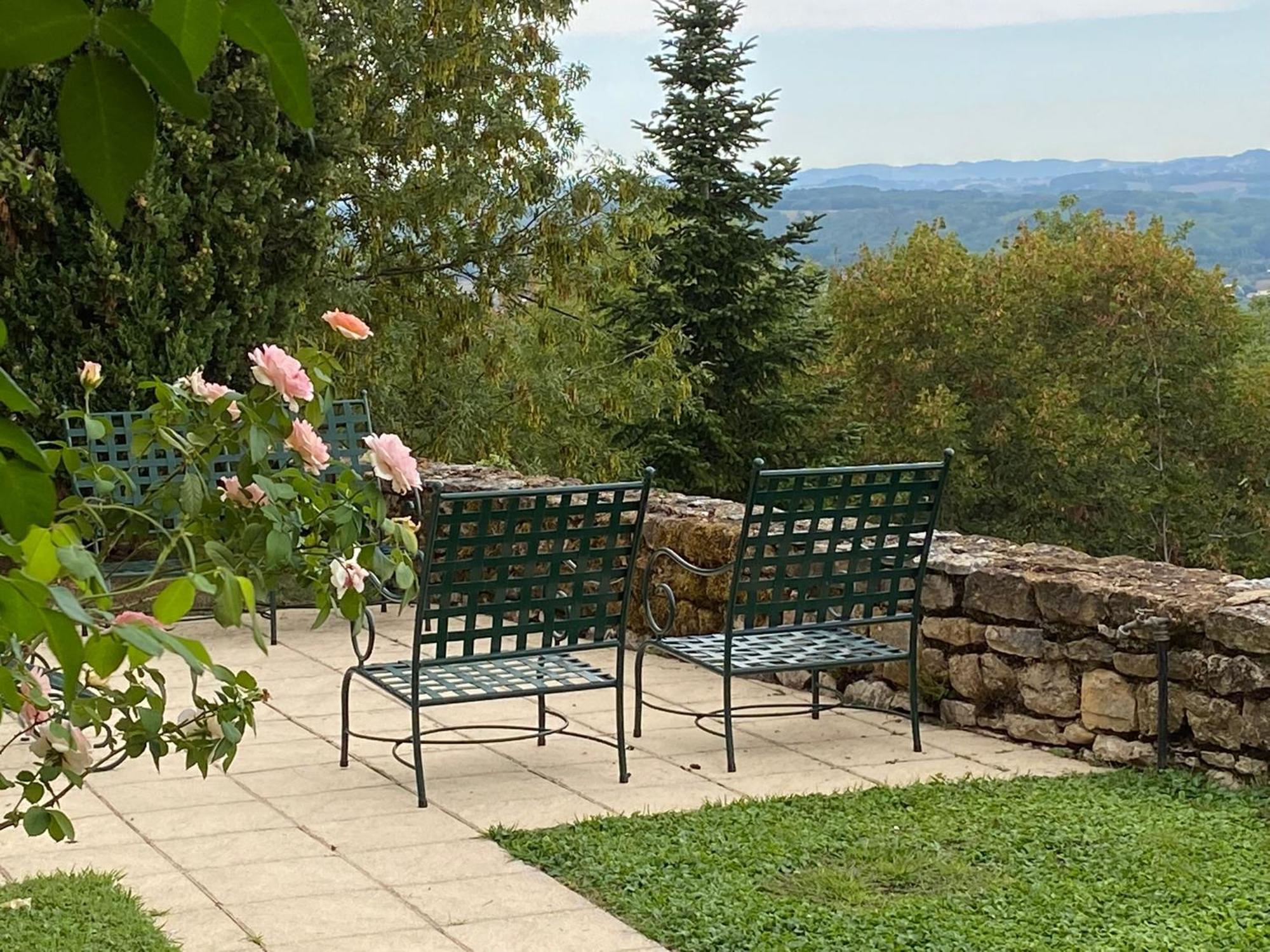 Bed and Breakfast Manoir De Rieuzal Loubressac Екстер'єр фото