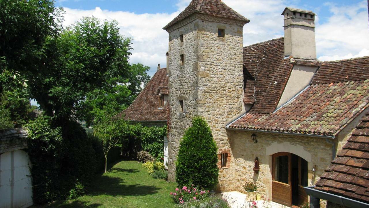 Bed and Breakfast Manoir De Rieuzal Loubressac Екстер'єр фото